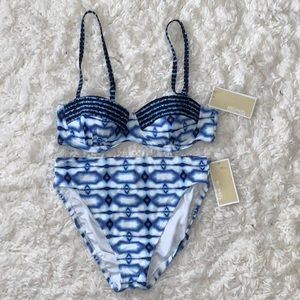 Michael Kors Two Piece Swimsuit Set